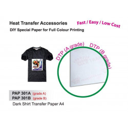 PAP 301A, PAP 301B Dark Shirt Transfer Paper A4 